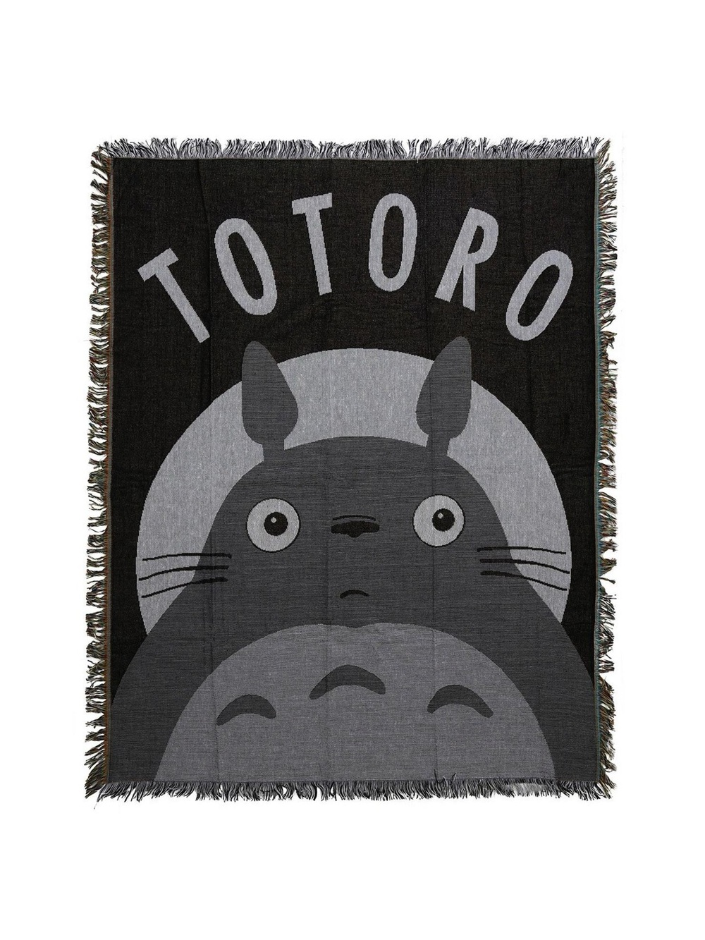 Studio Ghibli My Neighbor Totoro Woven Tapestry Throw Blanket